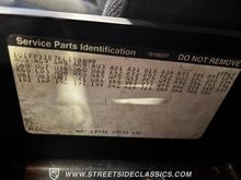 Here is the SPID for this Iroc from their website. 