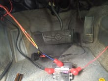 IGN Hot Fuse Block with Relay that sits on the hush panel under the steering column.