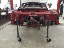 Make is so easy to roll around the shop. I actually think I will leave it like to paint it.