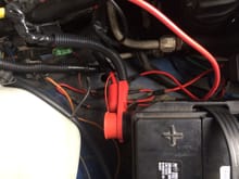 All positive wiring from a 2006 Trailblazer in place and pretty.  Minimal changes to the stock wiring are necessary.