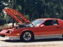 Jun 1988 CHP photo shoot at Street Machine Nats Du Quoin