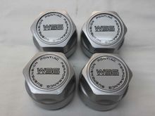 87-92 WS6 NEW SILVER WITH SILVER MEDALLION WHEEL CENTER CAPS. SKU: CM615SET