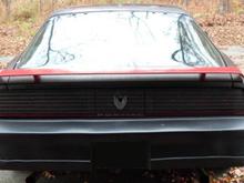 The rear end