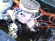 350 w/ cam, headers, msd, eps manifold and carb (800 cfm)