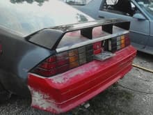 92 taillight repair qtr work

92 red, leather t top, wiper rear, spoiler rear, blister hood,pwr mirrors, pwr windows, locks, 350sbc. body work starting,  

91 grey in back ground is due to go SYNERGY green stinger hood, NOTCHBACK hatch , tall spoiler , all black guts, vinyl seats redo.