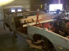 Prepping for paint