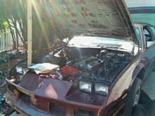 87 z28 wrenching on the exhaust