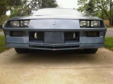 the front