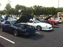 Harrisburg PA car show with the CPCAFE