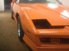 fresh shiny paint!