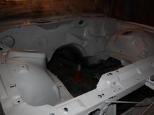 Polyester High Build Primer (didn't really need this in the engine compartment...just practicing for when I do the body...this is my first painting job I have done)