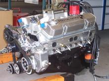 Performance Research Inc. 383 Stroker Engine. Thanks Bob for a Great Running Engine & Track Side Support !!