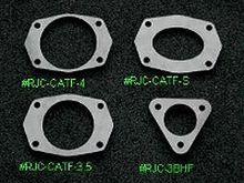 RJC Racing GN Flanges. Stock size is top right. They also make this style flange in a 3" opening size.