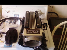Have this one if ure serious and not a jew its the big one one 1206  ported dual bolt pattern and powdercoated and polished and all brackets and all stainless bolts