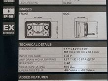 the info on the side