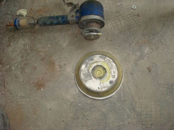My sander had a pad failure.