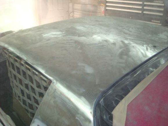 Driver side stripped.