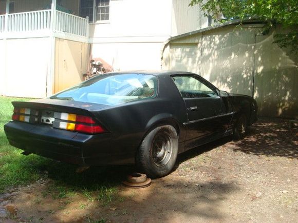 Cleaned up a little better. At some point the wheels and lug nuts had been painted lime green...