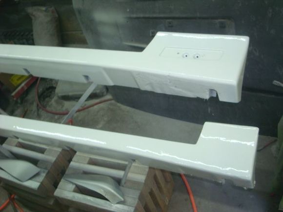 Passenger one on top that had the big area missing.