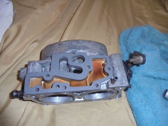 Lower gasket.