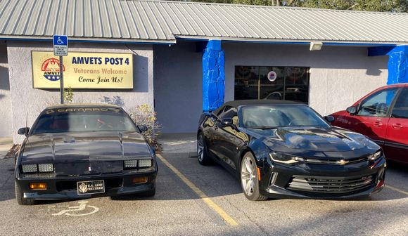 my car on left my boi's car on right