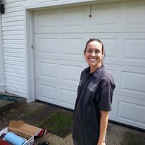 my one of a kind lovely helper today (guys i have a hot girlfriend who helps me work on the car and loves it! #winning
