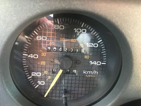 140km speedometer 