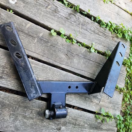 Can some identify this crossmember? I bought it a while back for a t56 install but im wondering if its the wrong one. The bolt holes for trans mount is throwing me off as my trans mount has 1 stud not 2 and previous owner definitely used both holes on crossmember.