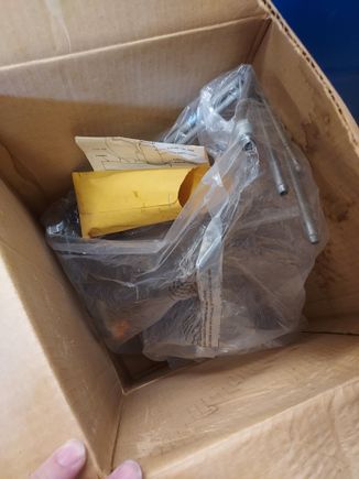 NOS fuel sending unit to replace the jacked up aftermarket part