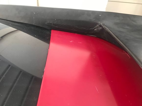 Flex seal after dried 