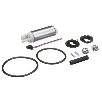 Delphi FE0115 TBI fuel pump with included accessories. These fuel pumps kits come with accessories that aren't used in some applications. These fuel pump kits fit other cars beside 3rd gen Camaros and Firebirds.