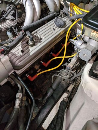 Drivers (aka "Easy") side, thinking about hitting the thermometer probe while I am in there
