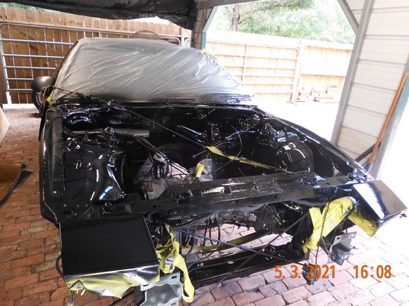 Sprayed with the Boulevard Black, very happy with the results and shine