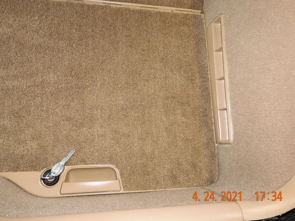 Nice fit with cargo lid to the rest of the trim, I lucked out.