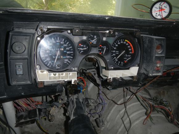 Back in the dash.