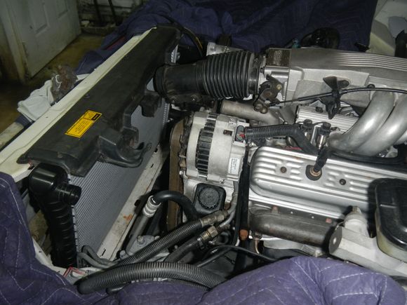 New radiator installed.