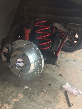 Got the Strange S60 in and LS1 rear brakes on it