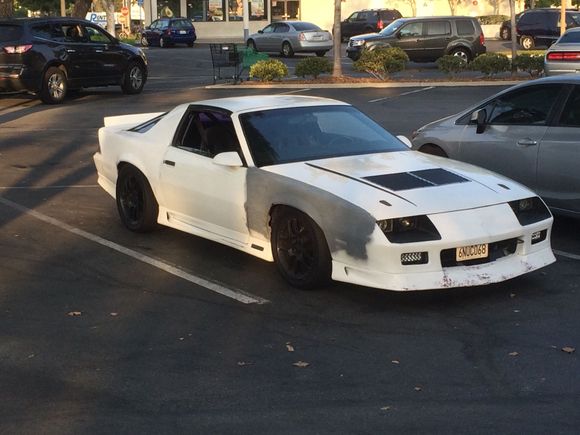 Wide fender front and rear