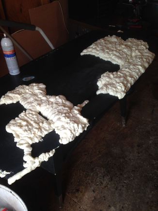 Repairing cracked dash pad