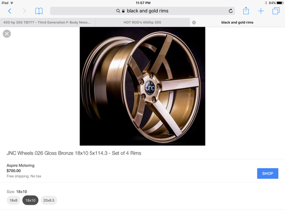 Wheels I want