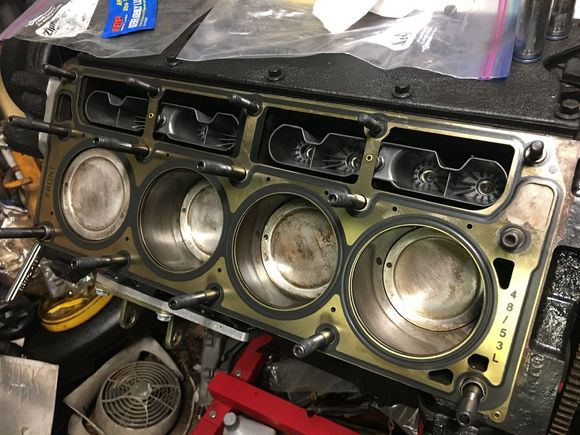 Spare 5.3 with eBay gaskets and procomp studs
