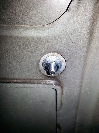 You want to make sure you don't over tighten them or you run the risk of breaking the epoxy loose. Also once I get the car painted I'm going to use some Loctite on them to make sure they don't back off.