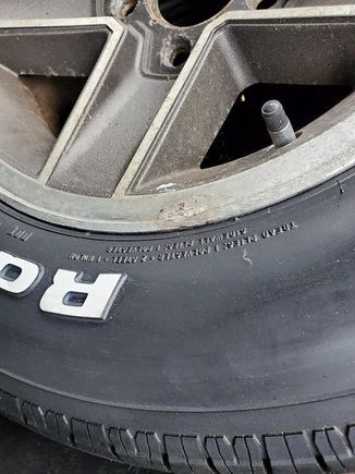 Where the old lead weights were