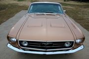 Burnt Amber 67 GTS Mustang Front