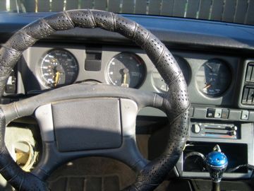 Stock interior minuis the shifter knob.