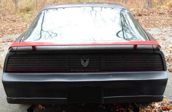 The rear end