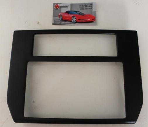 2DIN 82 92 Firebird Camaro Bezel Front