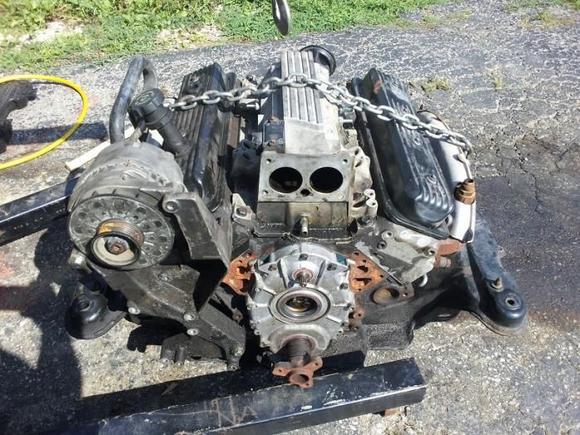 97 LT1 from a Firebird. Time to tear it apart and rebuild!