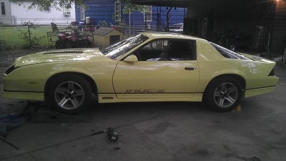 This is after the paint job