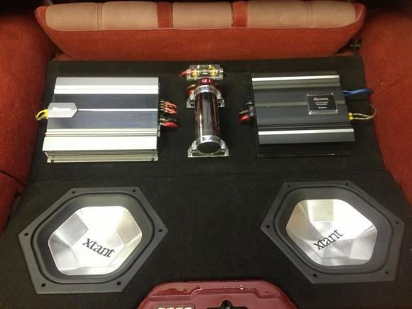 Old Stereo, re-installed after I bought it back,still as loud as ever.